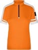 James & Nicholson JN451 Ladies´ Bike-T Half Zip - Orange - M afbeelding