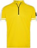James & Nicholson JN452 Men´s Bike-T Half Zip - Sun-Yellow - 3XL afbeelding