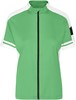 James & Nicholson JN453 Ladies´ Bike-T Full Zip - Green - XXL afbeelding