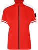 James & Nicholson JN453 Ladies´ Bike-T Full Zip - Red - M afbeelding