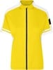 James & Nicholson JN453 Ladies´ Bike-T Full Zip - Sun-Yellow - L afbeelding