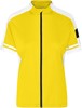 James & Nicholson JN453 Ladies´ Bike-T Full Zip - Sun-Yellow - XL afbeelding