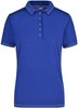 James & Nicholson JN568 Ladies´ Elastic Polo - Royal/White - L afbeelding