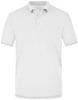 James & Nicholson JN569 Men´s Elastic Polo - White/Black - S afbeelding