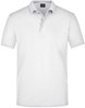 James & Nicholson JN708 Men´s Pima Polo - White - XL afbeelding