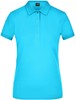 James & Nicholson JN709 Ladies´ Elastic Polo Piqué - Turquoise - M afbeelding