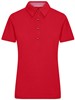 James & Nicholson JN715 Ladies´ Traditional Polo - Red/Red/White - L afbeelding