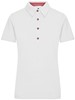 James & Nicholson JN715 Ladies´ Traditional Polo - White/Red/White - S afbeelding
