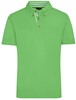 James & Nicholson JN716 Men´s Traditional Polo - Lime-Green/Lime-Green/White - S afbeelding