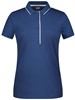 James & Nicholson JN727 Ladies´ Polo Stripe - Navy/White - XL afbeelding