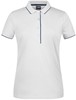James & Nicholson JN727 Ladies´ Polo Stripe - White/Navy - XS afbeelding
