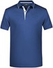 James & Nicholson JN728 Men´s Polo Stripe - Navy/White - M afbeelding