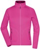 James & Nicholson JN763 Ladies´ Stretchfleece Jacket - Pink/Fuchsia - XXL afbeelding