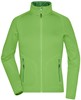James & Nicholson JN763 Ladies´ Stretchfleece Jacket - Spring-Green/Green - XXL afbeelding