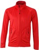 James & Nicholson JN764 Men´s Stretchfleece Jacket - Light-Red/Chili - 3XL afbeelding