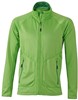James & Nicholson JN764 Men´s Stretchfleece Jacket - Spring-Green/Green - S afbeelding
