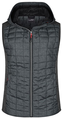 James & Nicholson JN767 Ladies´ Knitted Hybrid Vest