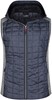 James & Nicholson JN767 Ladies´ Knitted Hybrid Vest - Light-Melange/Anthracite-Melange - S afbeelding