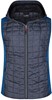 James & Nicholson JN767 Ladies´ Knitted Hybrid Vest - Royal-Melange/Anthracite-Melange - S afbeelding