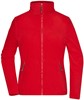 James & Nicholson JN781 Ladies´ Fleece Jacket - Red - XL afbeelding