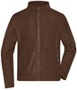 James & Nicholson JN782 Men´s Fleece Jacket - Brown - L afbeelding