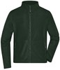 James & Nicholson JN782 Men´s Fleece Jacket - Dark-Green - XL afbeelding