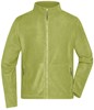 James & Nicholson JN782 Men´s Fleece Jacket - Lime-Green - XL afbeelding