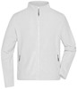 James & Nicholson JN782 Men´s Fleece Jacket - White - L afbeelding
