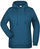 James & Nicholson JN795 Promo Hoody Lady - Petrol - XXL afbeelding