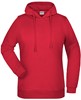James & Nicholson JN795 Promo Hoody Lady - Red - S afbeelding