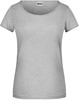 James & Nicholson JN8001 Ladies´-T - /Grey-Heather - XXL afbeelding