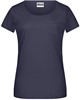 James & Nicholson JN8003 Ladies´ T Pocket - /Navy - XXL afbeelding