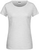 James & Nicholson JN8007 Ladies´ Basic-T - /Ash-(Heather) - M afbeelding