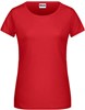 James & Nicholson JN8007 Ladies´ Basic-T - /Red - XXL afbeelding