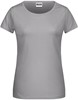 James & Nicholson JN8007 Ladies´ Basic-T - /Steel-Grey - L afbeelding