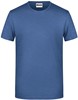 James & Nicholson JN8008 Men´s Basic-T - /Light-Denim-Melange - XXL afbeelding