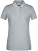 James & Nicholson JN8009 Ladies´ Basic Polo - /Grey-Heather - S afbeelding