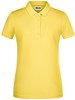 James & Nicholson JN8009 Ladies´ Basic Polo - /Light-Yellow - XL afbeelding