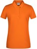 James & Nicholson JN8009 Ladies´ Basic Polo - /Orange - XXL afbeelding