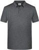 James & Nicholson JN8010 Men´s Basic Polo - /Black-Heather - 3XL afbeelding
