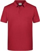 James & Nicholson JN8010 Men´s Basic Polo - /Carmine-Red-Melange - S afbeelding