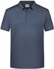 James & Nicholson JN8010 Men´s Basic Polo - /Light-Denim-Melange - 3XL afbeelding
