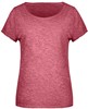 James & Nicholson JN8015 Ladies´ Slub-T - /Chili - L afbeelding