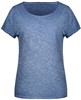 James & Nicholson JN8015 Ladies´ Slub-T - /Denim - XL afbeelding