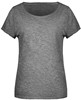 James & Nicholson JN8015 Ladies´ Slub-T - /Graphite-(Solid) - XXL afbeelding