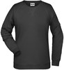 James & Nicholson JN8021 Ladies´ Sweat - /Black - XL afbeelding
