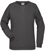 James & Nicholson JN8021 Ladies´ Sweat - /Graphite-(Solid) - M afbeelding