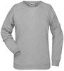 James & Nicholson JN8021 Ladies´ Sweat - /Grey-Heather - XL afbeelding
