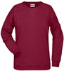 James & Nicholson JN8021 Ladies´ Sweat - /Wine - 3XL afbeelding