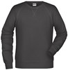 James & Nicholson JN8022 Men´s Sweat - /Graphite-(Solid) - XXL afbeelding